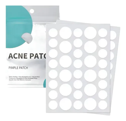 Parches Anti Acne Elimina Granitos Puntos Negros Grasa X72 Todo Tipo De Piel