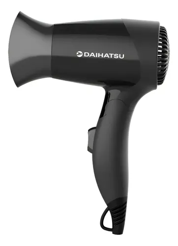 Secador De Cabello Daihatsu Pelo Hd-344 1200w Color Negro