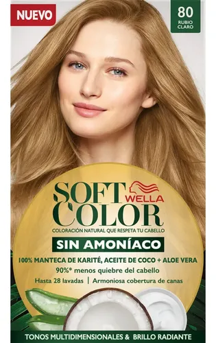 Soft Color Kit De Tintura Semipermanente 80 Rubio Claro