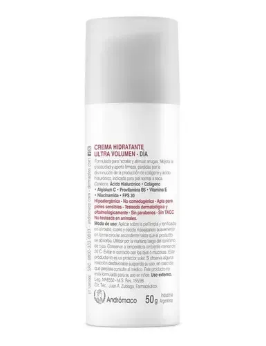 Crema Dermaglós Hidratante De Día Fps30 Ultra Volumen X50g