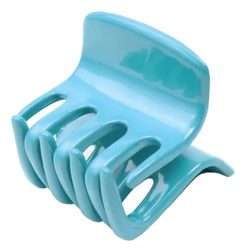 Broche De Pelo Nylon Rectangular X12u 4 Colores Color Rojo – Amarillo – Verde – Lila