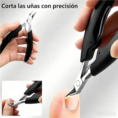 Kit Cuidado De Uñas 8 Piezas, Cortaúñas Profesional