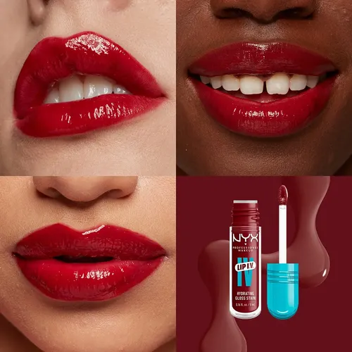 Tinta De Labios Hidratante Lip Iv Nyx Professional Makeup Cranberry Splash