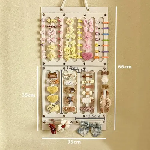 Soporte Para Moños Y Cintas, Organizador De Clips De Fieltro