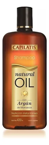 Shampoo Argan Cabellos Secos Capilatis 420ml X6un