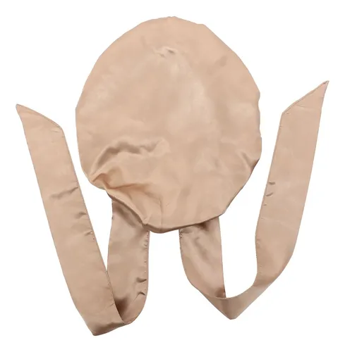 Gorro De Dormir Nocturno Para Mujer, Gorro De Baño Elástico Caqui