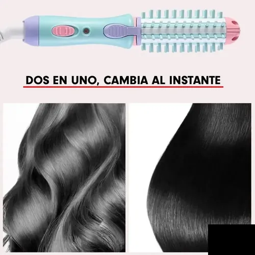 Q Plancha Amarilla 2 En 1 Portátil Para Cabello