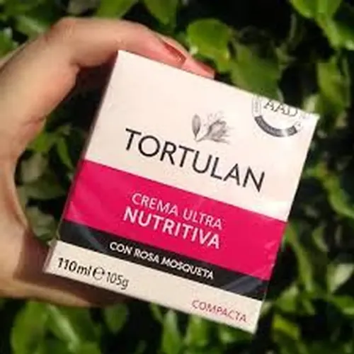 Tortulan Crema Ultra Nutritiva Con Rosa Mosqueta 110ml Día/noche Todo Tipo De Piel