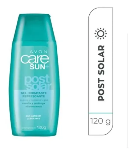 Protector Solar Facial Y Gel Post Solar Avon Care Set X 2