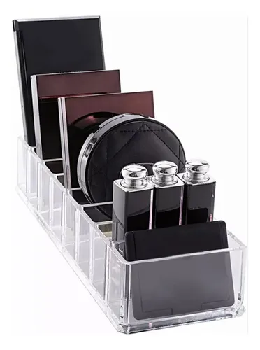 Organizador De Maquillaje Acrílico Transparente, Soporte De
