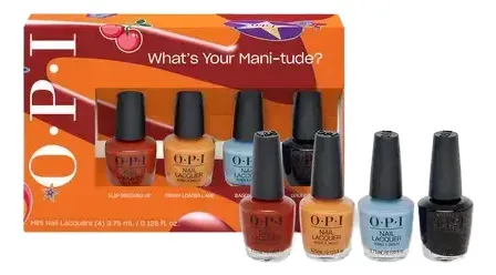 Opi Nail Lacquer Fall 25 Mini Pack X4
