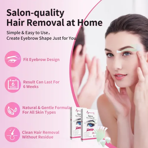 Kit De Tiras De Cera Beauty7 Para Piel Sensible Con 24 Tiras