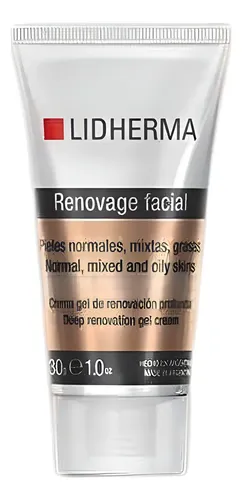Renovage Antiage Lidherma Noche Piel Grasa/normal Renovacion