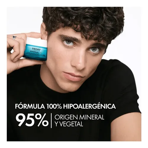 Crema Hidratante Facial Mineral 89 Sin Fragancia Vichy
