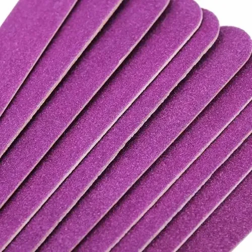12 Limas Ultra Fina Para Press On Descartable Nail Manicuria