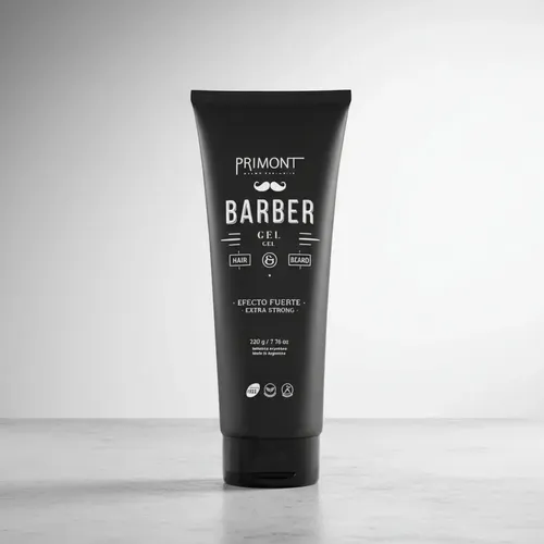 Gel Fijador Barber Primont 220g Fijación Fuerte
