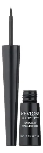 Delineador de ojos líquido Revlon Delineador líquido color blackest black