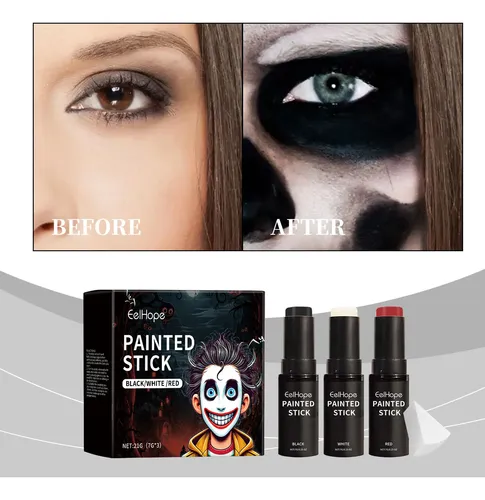 ~ H Maquillaje For Halloween Y Cosplay Pintura Facial 2026