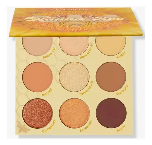 Paleta Sombras Wanna Bee Colourpop Maquillaje Sombra Tierra Y Neutros