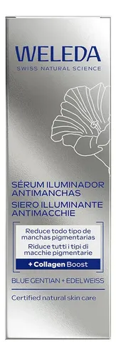 Sérum Iluminador Antimanchas Genciana Y Edelweiss Weleda Madura Día