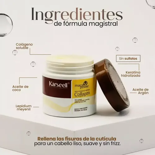 Kit Matizador + Mascarilla Capilar Karseell 500 Ml Original