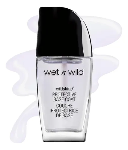 Esmalte Wet N Wild Wild Shine Base Coat Protectora 0.41 Fl