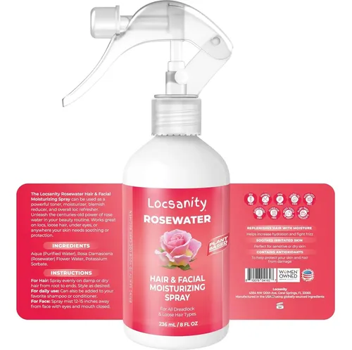 Spray Hidratante De Rosas Para Cabello Y Rostro Locsanity 8