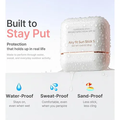 Protector Solar Facial Stick Spf 50+ Airy Fit Kahi