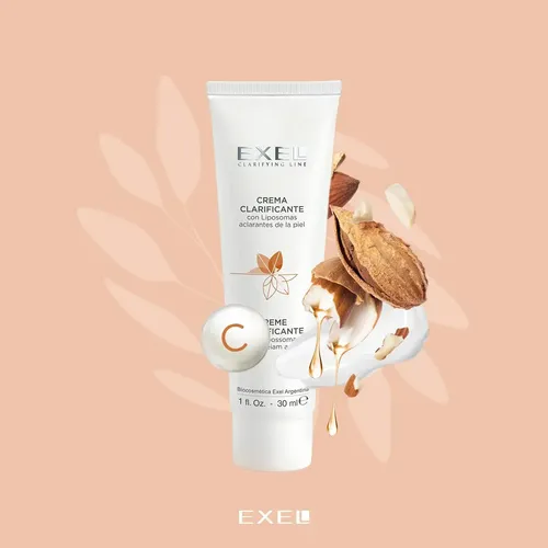 Crema Clarificante Con Liposomas Aclarantes Exel 30 Ml Momento De Aplicación Día Noche Tipo De Piel Todo Tipo De Piel