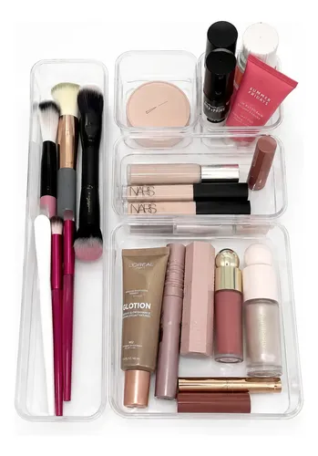 Setx5 Organizadores Cajones Gaveta Maquillaje Cosméticos