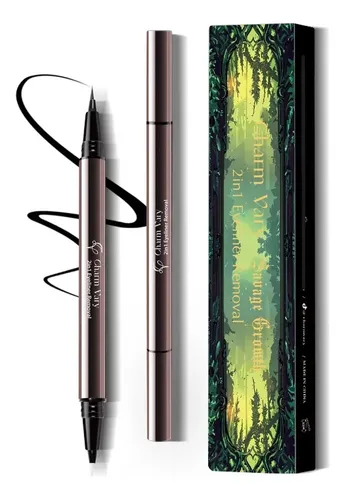 Delineador Líquido Impermeable 2 En 1 Charm Vary Para Ojos