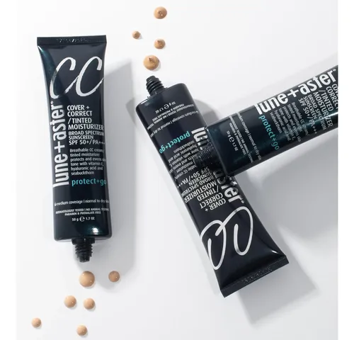 Cc Cream Lune+aster Broad Spectrum Spf 50/pa+++ Medium