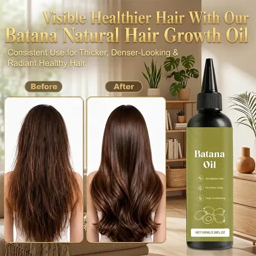 100ml Natural Batana Hair Care Oil, Non Greasy Fast