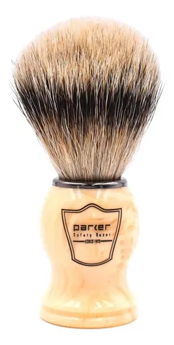 Pincel De Afeitado Parker Silvertip Badger 100%