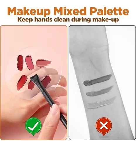 Paletas De Maquillaje Acrílicas Portátiles Set 2