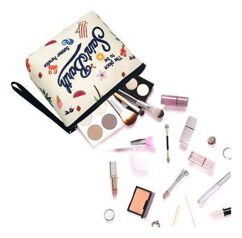 Bolsos De Maquillaje Impresos De Moda Estilo De Vacaciones Hz201pcs Vacation/holiday Print