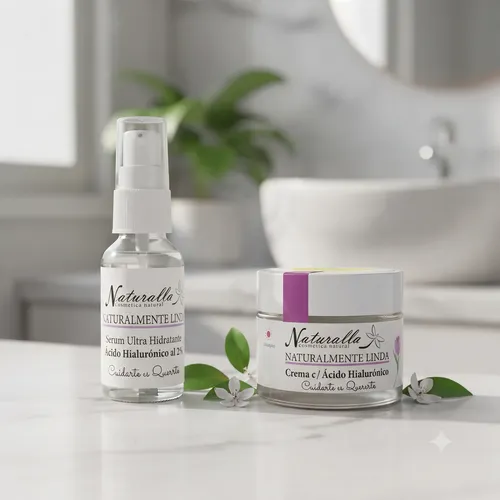 Combo Regenerador Naturalla Crema Y Sérum Hialurónico