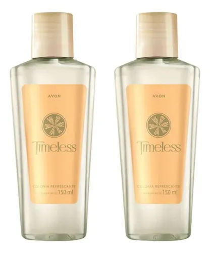 2 Colonias Refrescantes De Mujer Timeless Avon 150ml