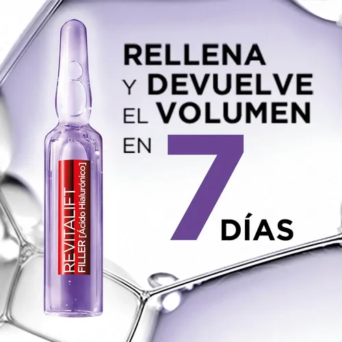 Ampollas Hidratante Loreal Revitalift Hialuronico 7 Unidades