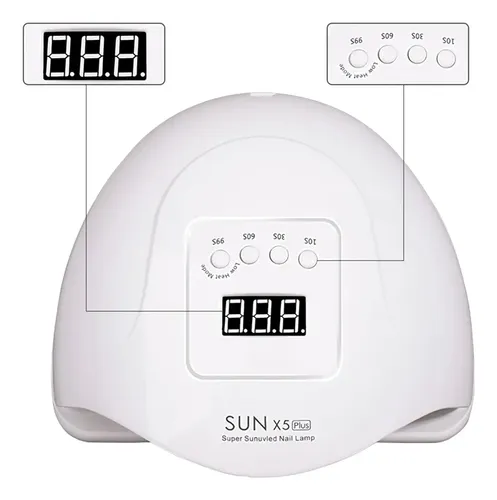Kit Manicura Semipermanente Cabina Uv Led Profesional Uñas
