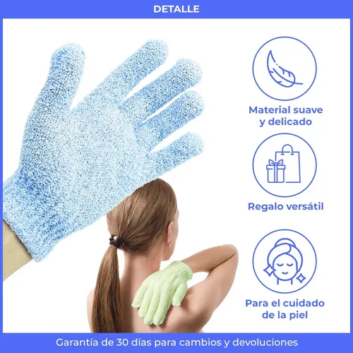 Guante Exfoliante Manopla Piel Para Spa Corporal/facial Color Rosa