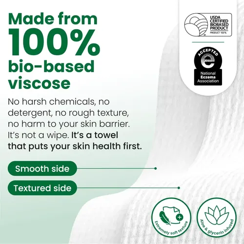 Toalla Facial Clean Skin Club Xl Para Piel Sensible  Pack D