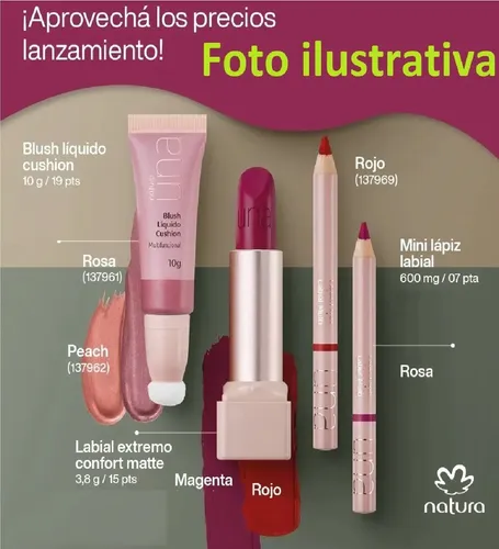 Blush Líquido Cushion 10g Una Natura