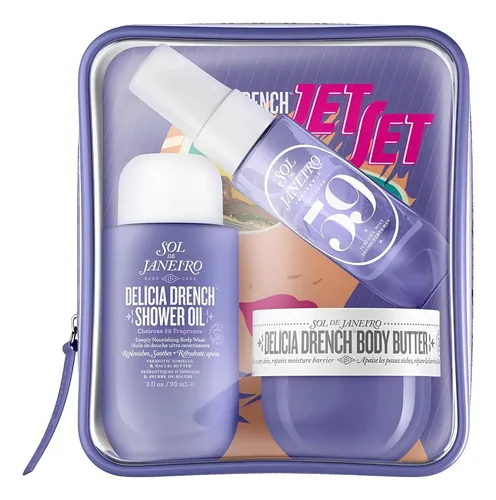 Sol De Janeiro Jet Set | Kit de Ducha de Viaje Fragancia Agradable 59