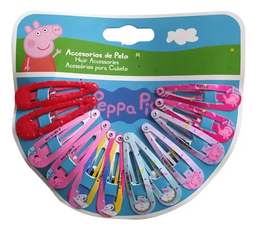 Hebillas Peppa Pig Accesorios Para El Pelo Original Disney