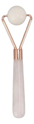 Rodillo De Jade Verde Para Masaje Facial Y Antipuff