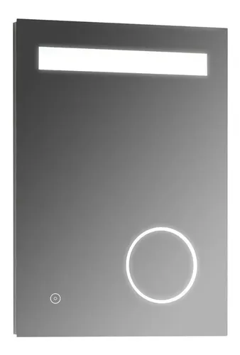 Espejo Fremont 50x70x4.5cm Con Led Desemp Y Espejo Zoom!