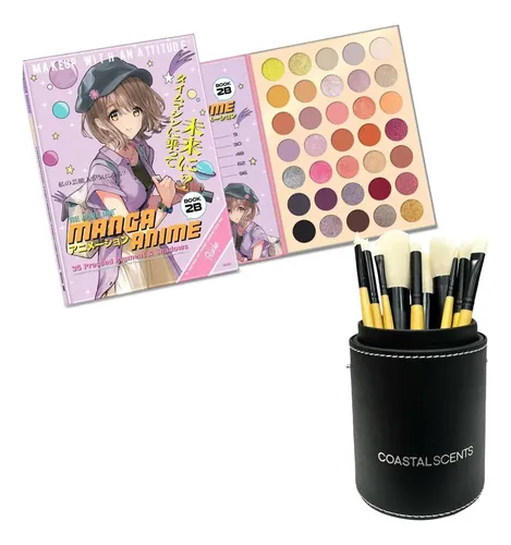 Kit De Maquillaje Set Coastal Scents Y Paleta Rude Cosmetics