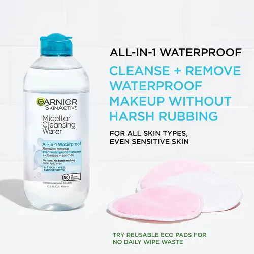 Garnier Skinactive Micellar Cleansing Water, All-in-1