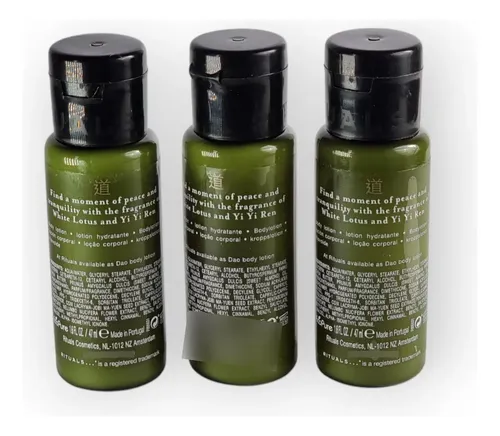 3x Locion Corporal Relajante Rituals The Ritual Of Dao 47ml
